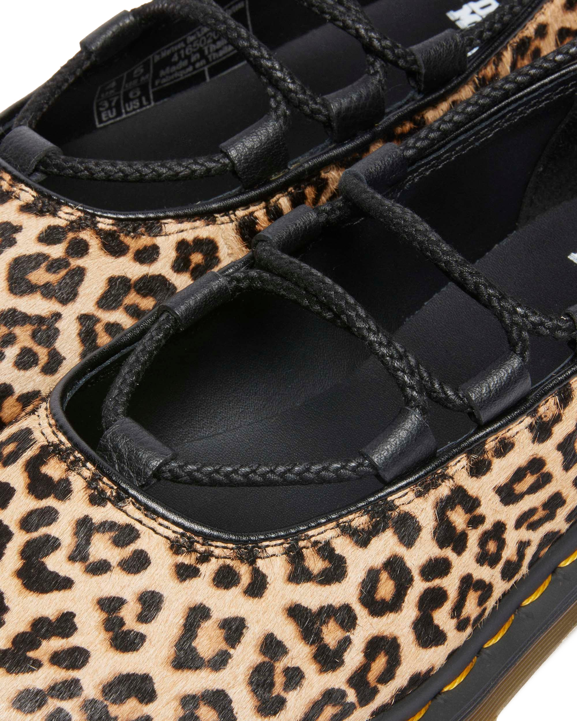 Elphie II leopard ballet flats