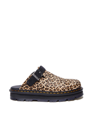 Zebzag Leopard Casual Slingback Platform Mules