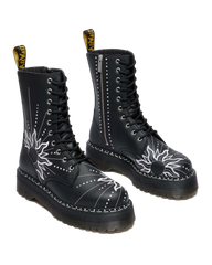 Jadon Hi Solar Flare Reclaimed Leather Platform Boots
