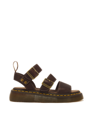 Gryphon Quad Grizzly Leather Sandals