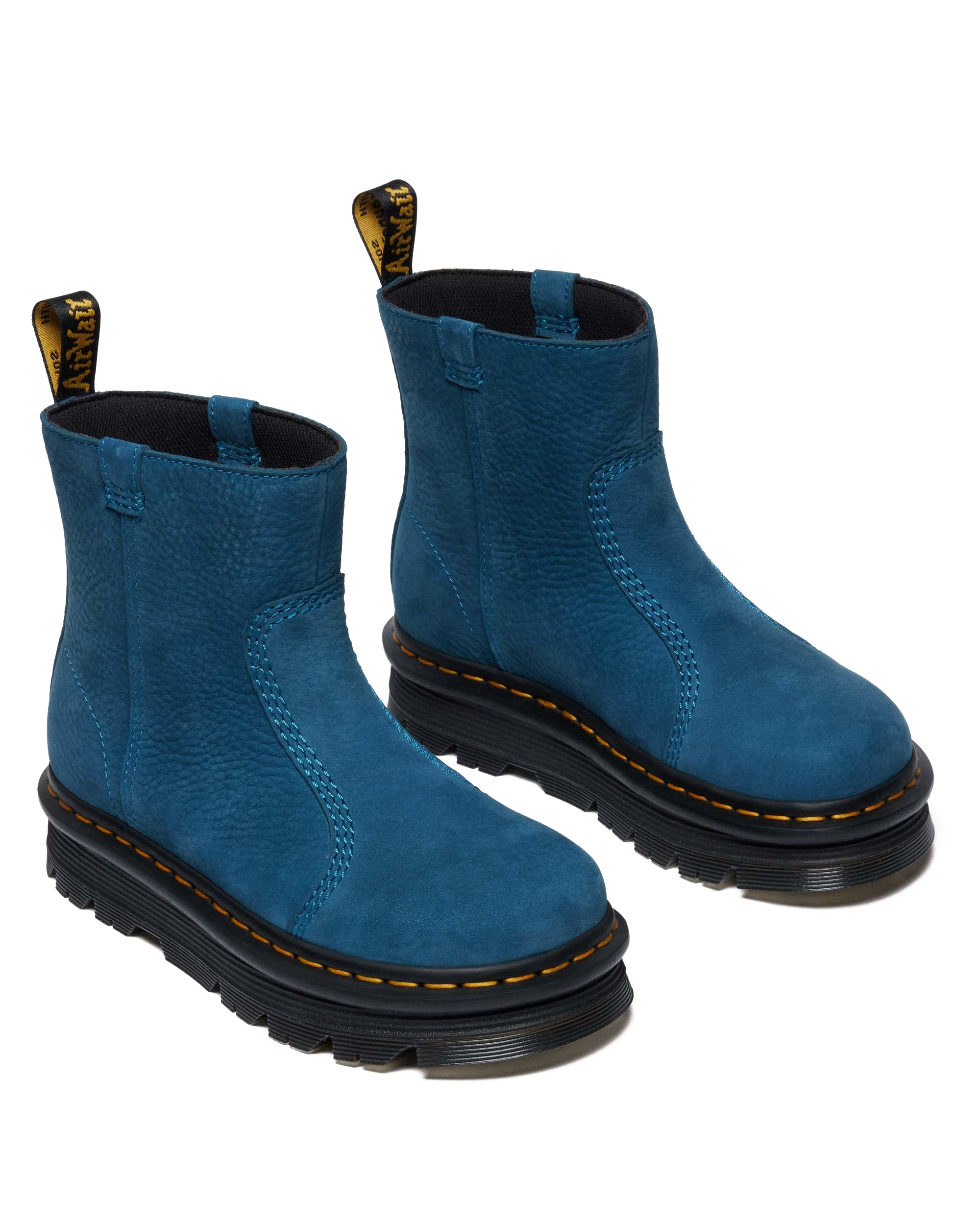 Zebzag Rigger Slip On Nubuck Boots