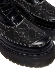 XTRM FRILL PLATFORM LEATHER BOOTS