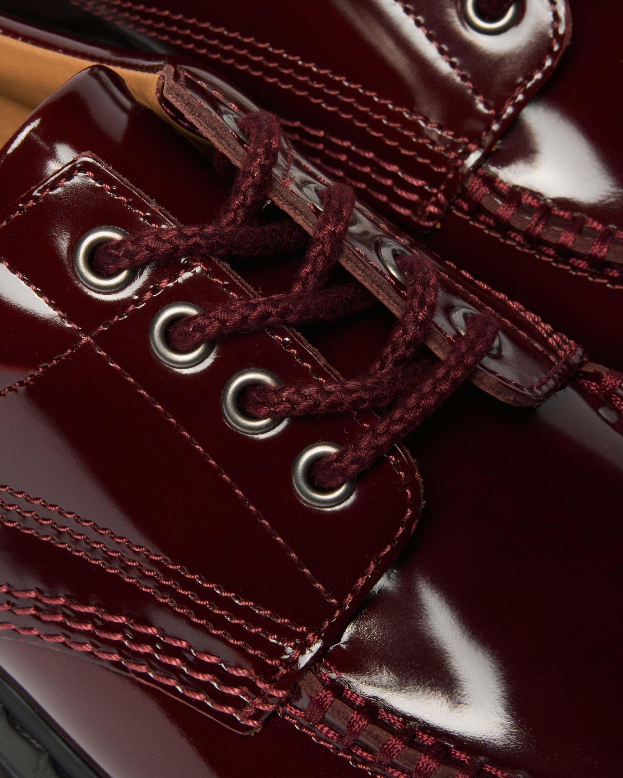 Lowell Lacquered Moc Toe Shoes
