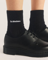 Short Athletic Logo Organic Cotton Blend Socks