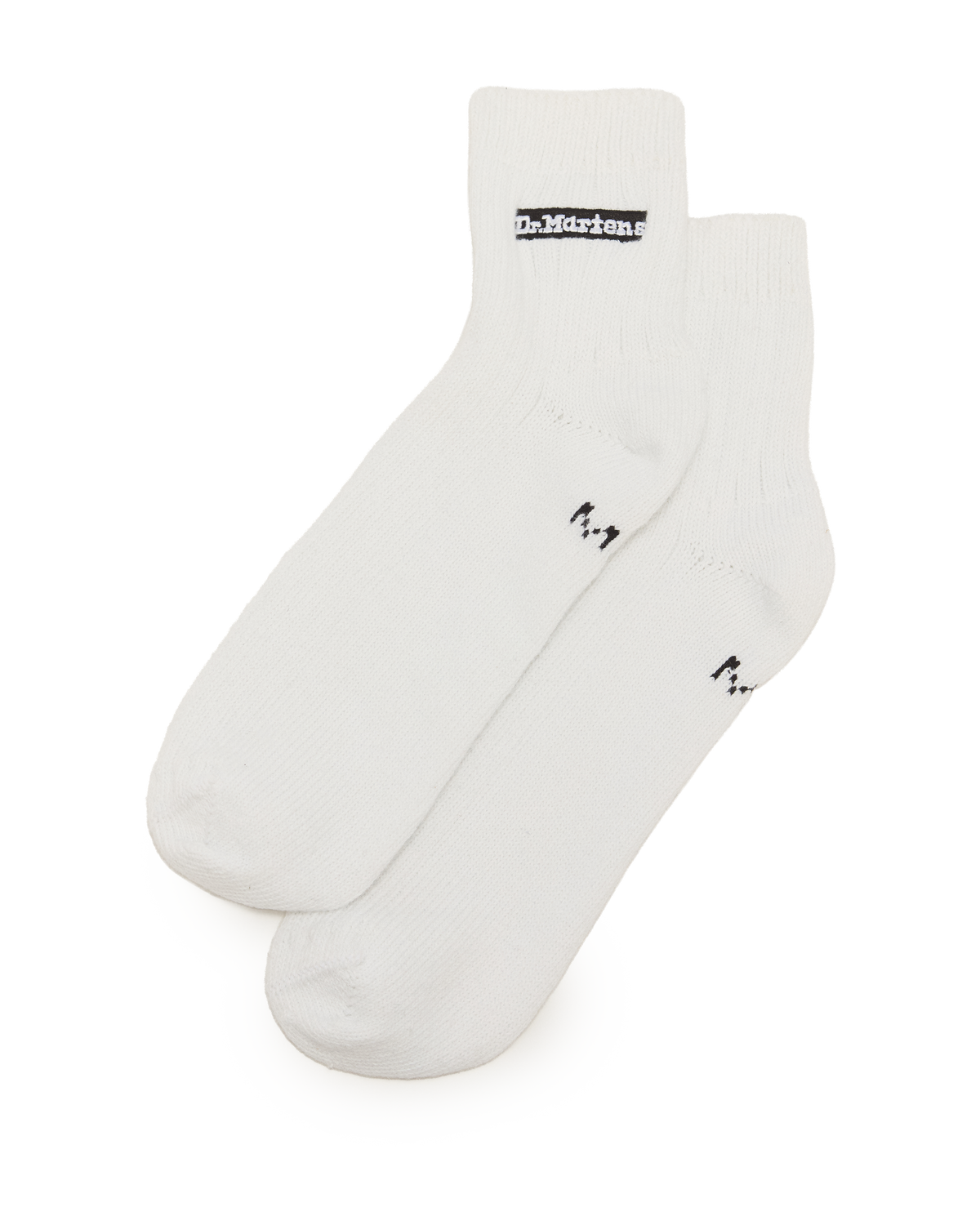 Short Athletic Logo Organic Cotton Blend Socks