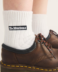 Short Athletic Logo Organic Cotton Blend Socks