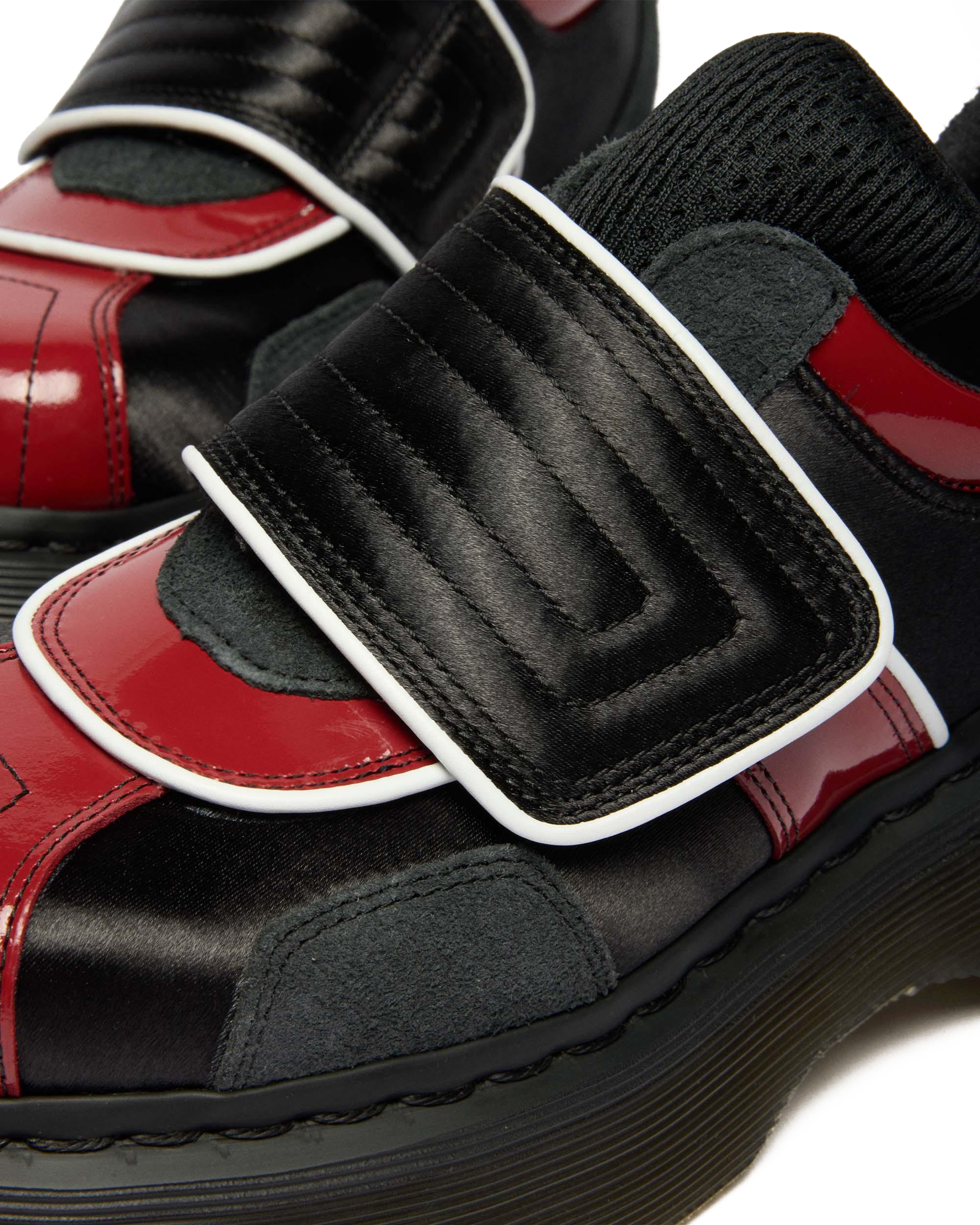 Buzz Strap Mixed Material Shoes