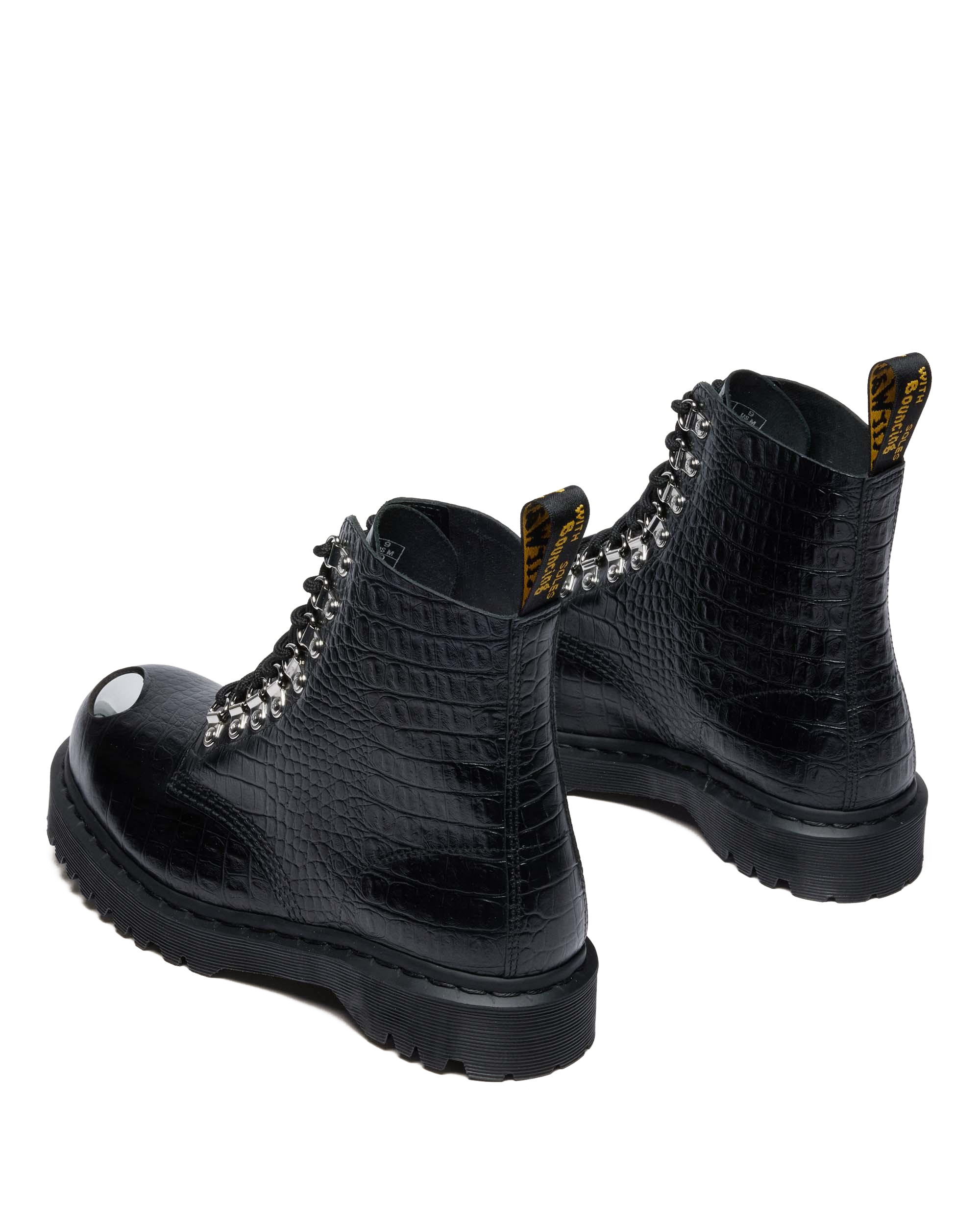 1460 PASCAL BEX STEEL TOE LEATHER BOOTS