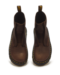 Zebzag Laceless Slip On Leather Boots