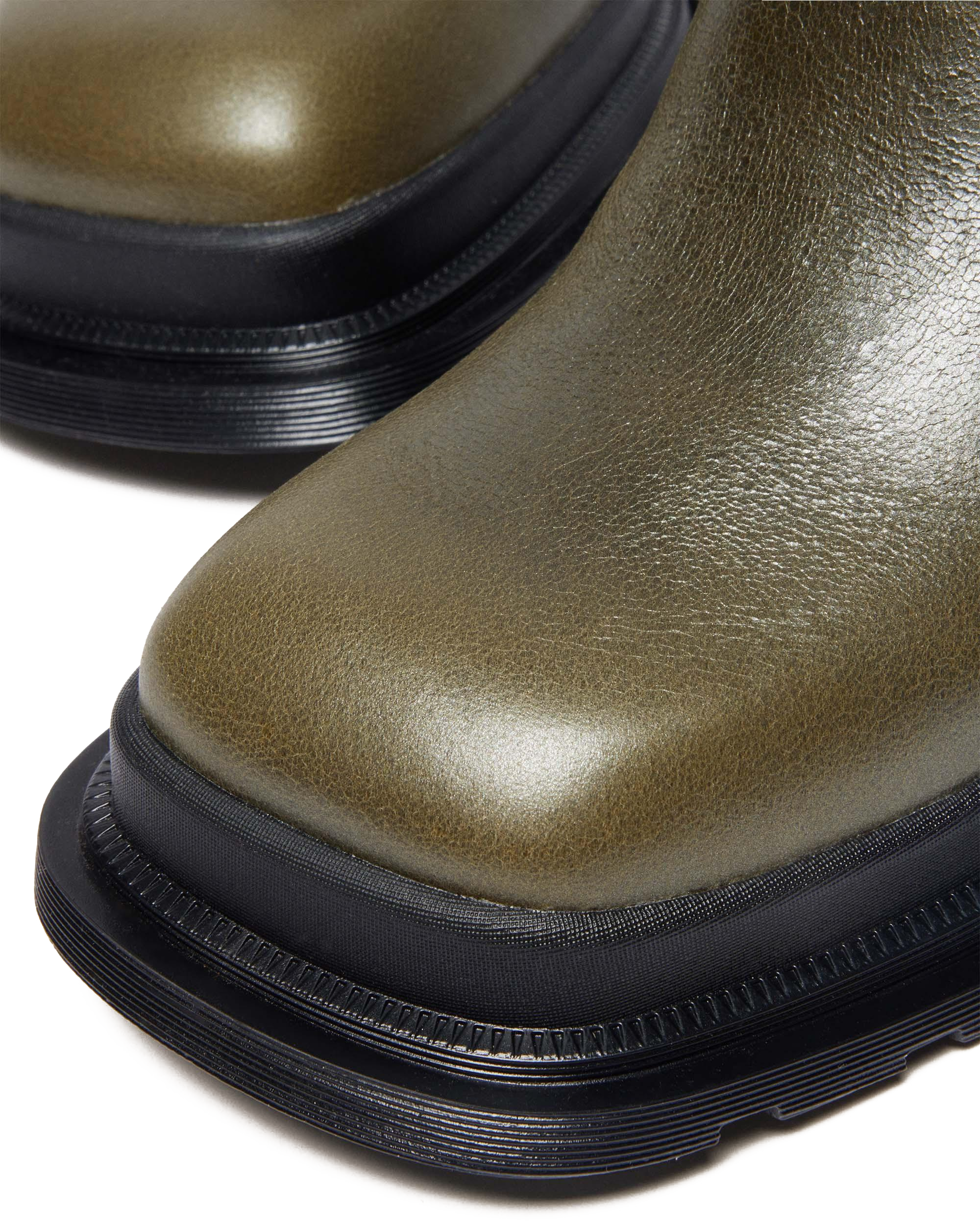 MAYBOLE CHELSEA SQUARE TOE LEATHER BOOTS
