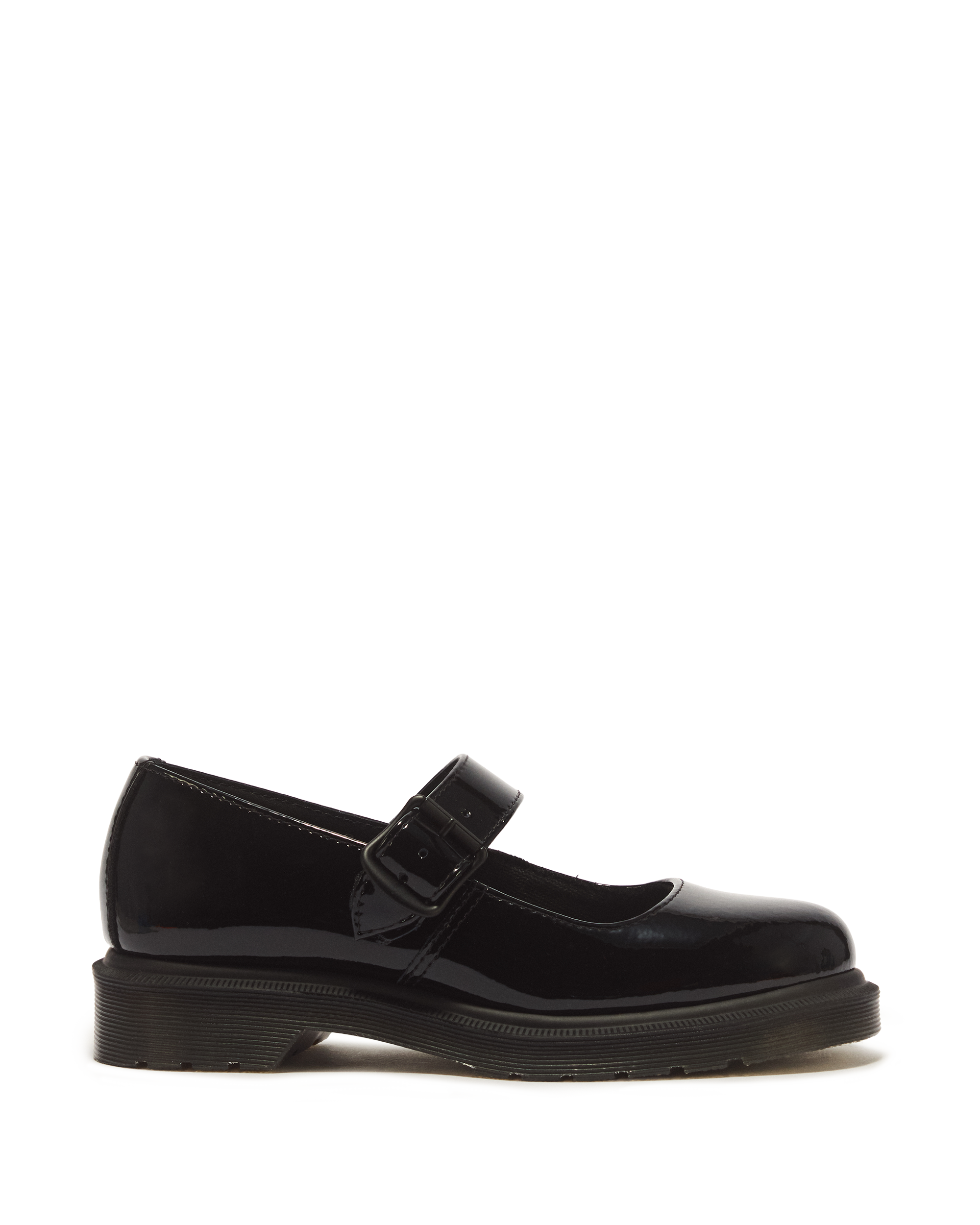 Mariel II Patent Leather Buckle Strap Shoes
