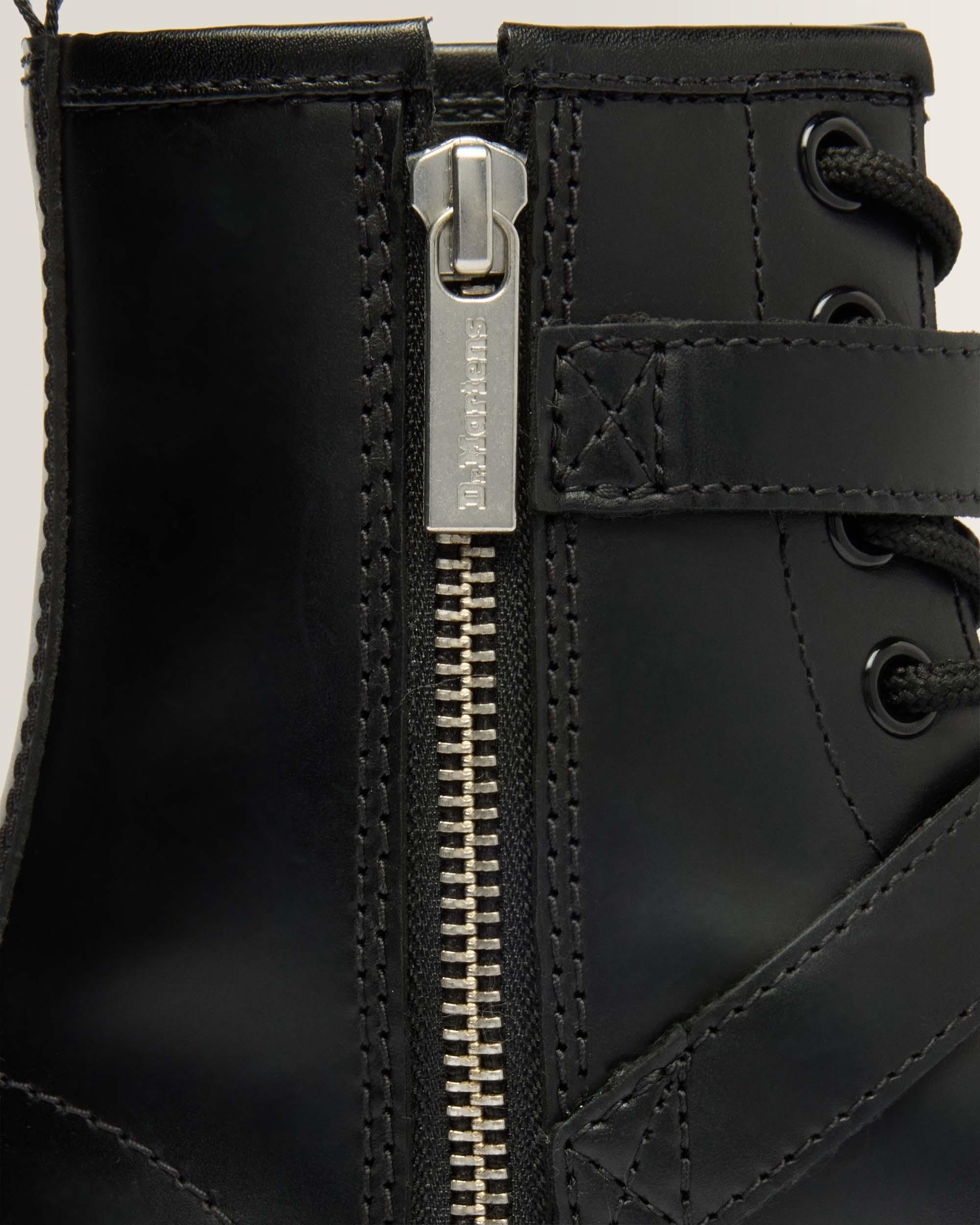 1460 Bex Western Buckle Leather Boots