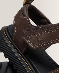 Junior Marlowe Flower Nubuck Strap Sandals