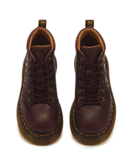 Buzz Floral Emboss Analine Leather Boots