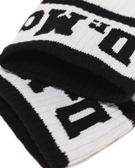 Athletic Logo Organic Cotton Blend Socks